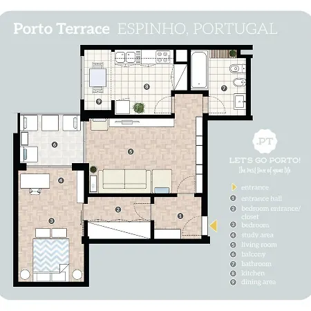Porto Terrace Apartamento